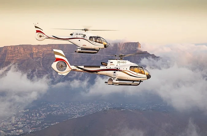 Cape Town helicopter flight
